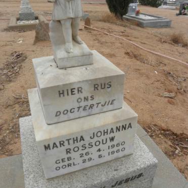 ROSSOUW Martha Johanna 1960-1960