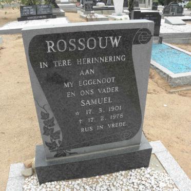 ROSSOUW Samuel 1901-1978