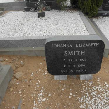 SMITH Johanna Elizabeth 1921-1986