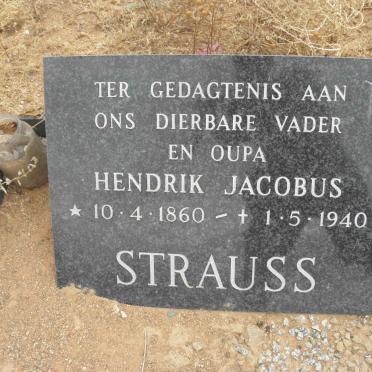 STRAUSS Hendrik Jacobus 1860-1940