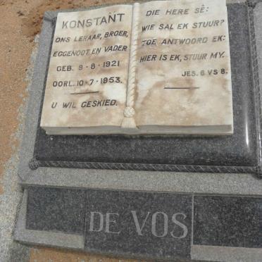 VOS Konstant, de 1921-1953
