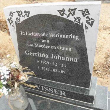 VISSER Gerritda Johanna 1929-2010