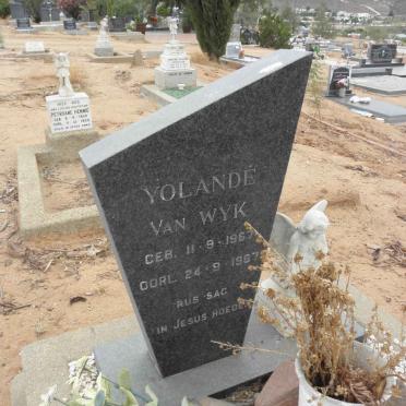 WYK Yolande, van 1967-1967
