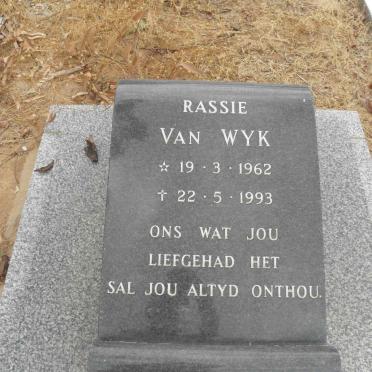 WYK Rassie, van 1962-1993