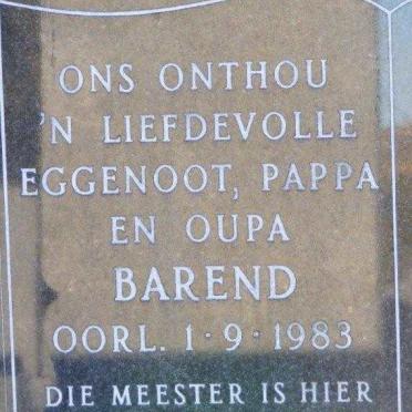 ? Barend -1983