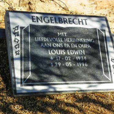 ENGELBRECHT Louis Edwin 1934-1996