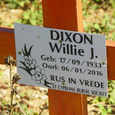 DIXON Willie J. 1933-2016