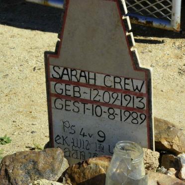 CREW Sarah 1913-1989