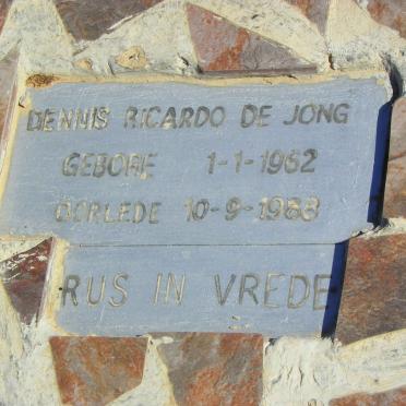 JONG Dennis Ricardo, de 1962-1988