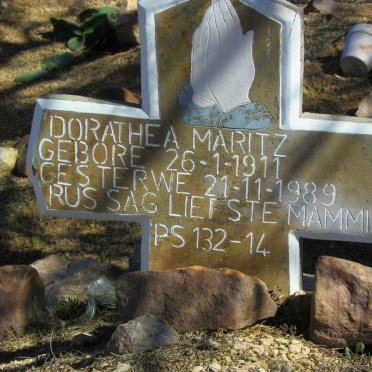 MARITZ Dorathea 1911-1989