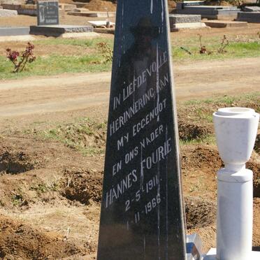 FOURIE Hannes 1911-1966 &amp; Dora 1913-1999