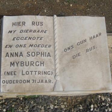 MYBURGH Anna Sophia nee LOTTRING