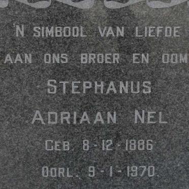 NEL Stephanus Adriaan 1886-1970