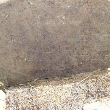 BOTES Maria 1902-1903
