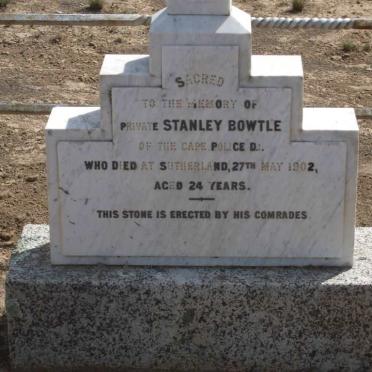 BOWTLE Stanley -1902