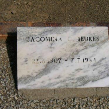 BEUKES Jacomina C. 1907-1981