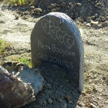 BOOYSEN Piet 1945-2002
