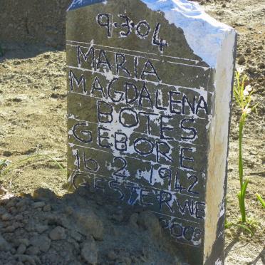 BOTES Maria Magdalena 1942-2003