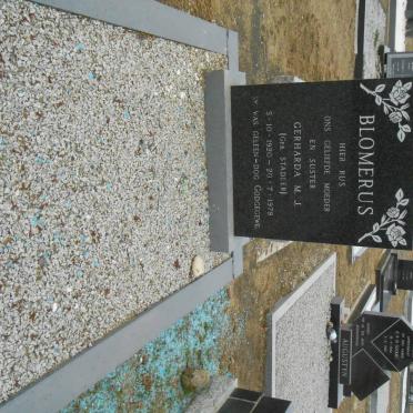 BLOMERUS Gerharda M.J. nee STADLER 1920-1978