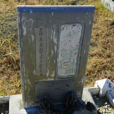 BAADJIES Lena 1962-1990