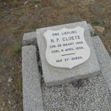 CLOETE N.P. 1956-1956