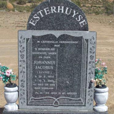 ESTERHUYSE Johannes Jacobus 1914-2003