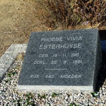 ESTERHUYSE Phoebé Vivia 1910-1961