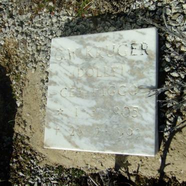 KRUGER G.W. nee HIGGO 1905-1992