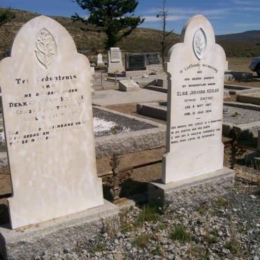 KEULER Dekker Adam 1849-1936 &amp; Elsie Johanna COETZEE 1867-1934