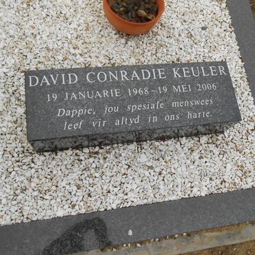 KEULER David Conradie 1868-2006