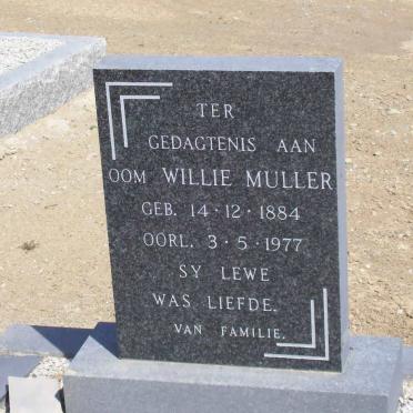 MULLER Willie 1884-1977
