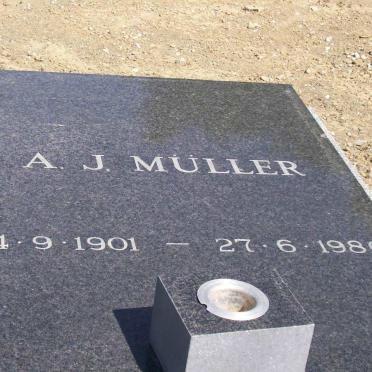 MÜLLER A.J. 1901-1980
