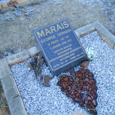 MARAIS George Vernon 1937- 2009