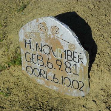 NOVEMBER H. 1981-2002