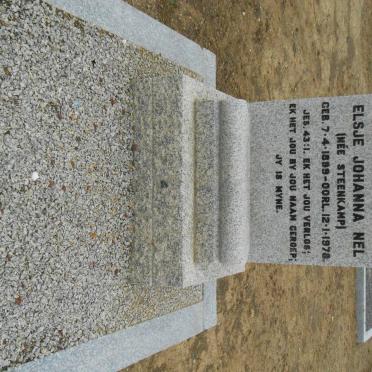 NEL Elsje Johanna nee STEENKAMP 1899-1978