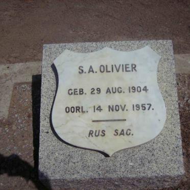 OLIVIER S.A. 1904-1957