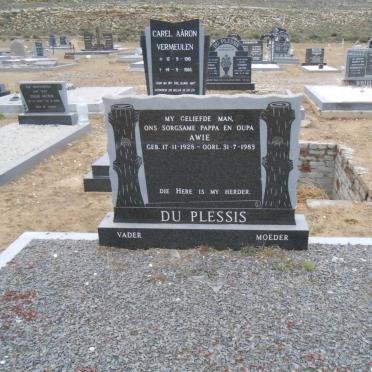 PLESSIS Awie, du 1928-1983