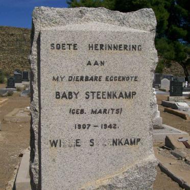 STEENKAMP Baby nee MARITS 1907-1942