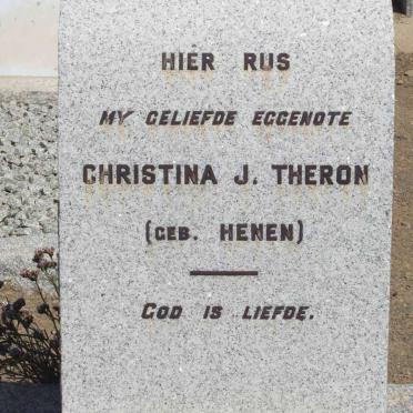 THERON Christina J. nee HENEN