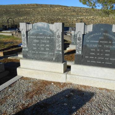 THERON Kosie 1887-1954 &amp; Elizabeth 1900-1967