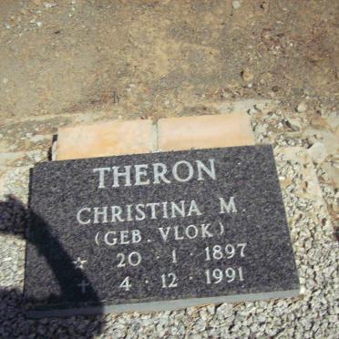 THERON Christina M. nee VLOK 1897-1991