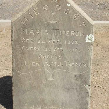 THERON Maria 1892-1910