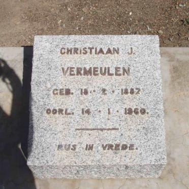 VERMEULEN Christiaan J. 1887-1960