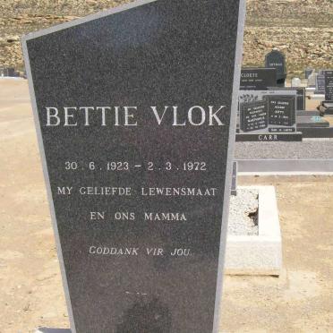 VLOK Bettie 1923-1972