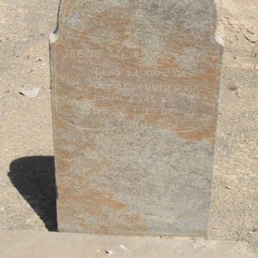 VLOK Jacob Meiring 1886-1921