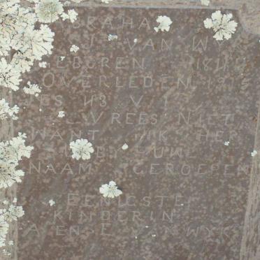 WYK Abraham J., van 1844-1915
