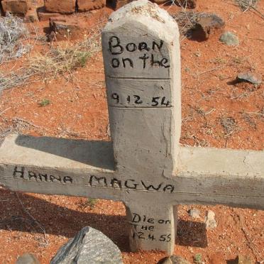 MAGWA Hanna 1954-1955