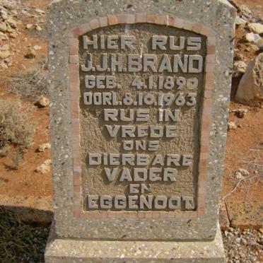 BRAND J.J.H. 1890-1963