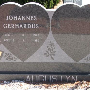 AUGUSTYN Johannes Gerhardus 1926-1990