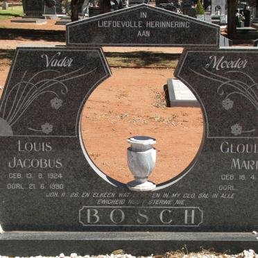 BOSCH Louis Jacobus 1924-1990 &amp; Gloudina Maria 1928-